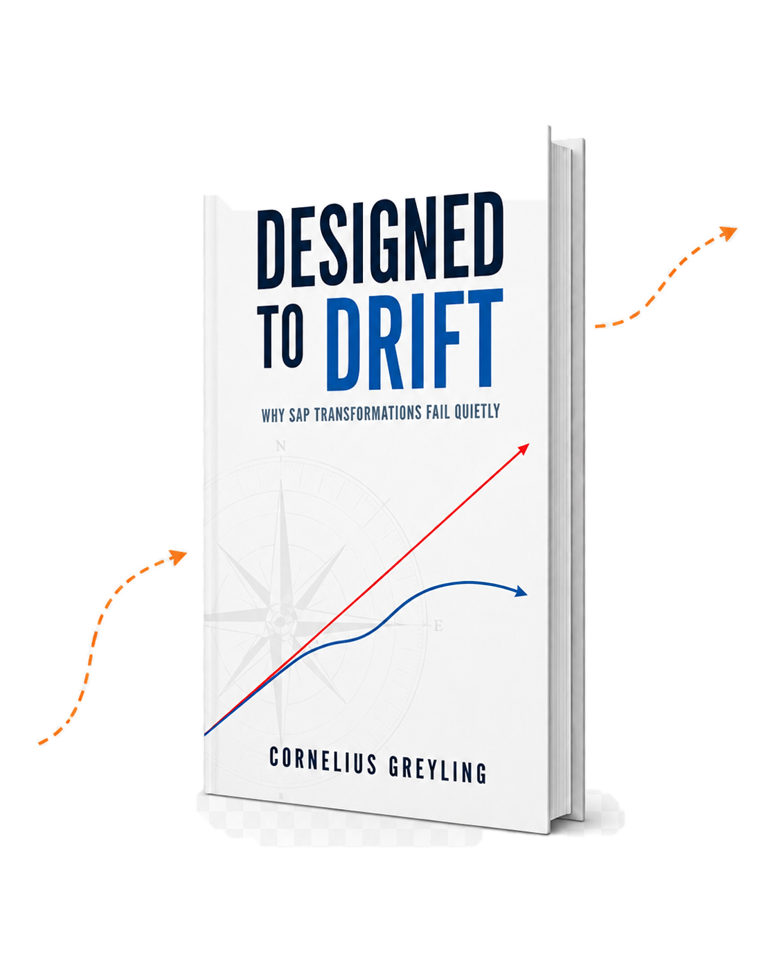 Designed to Drift book with connector arrows